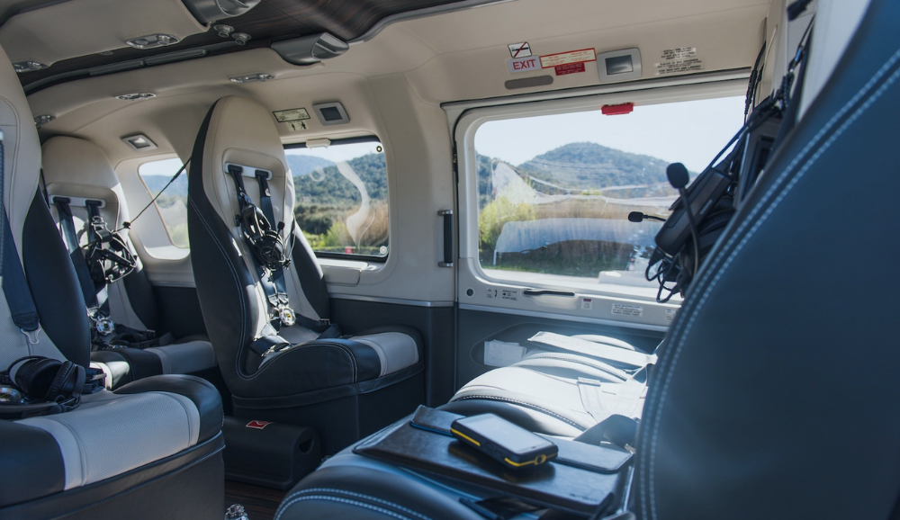 Interni dell'Airbus Helicopter H145