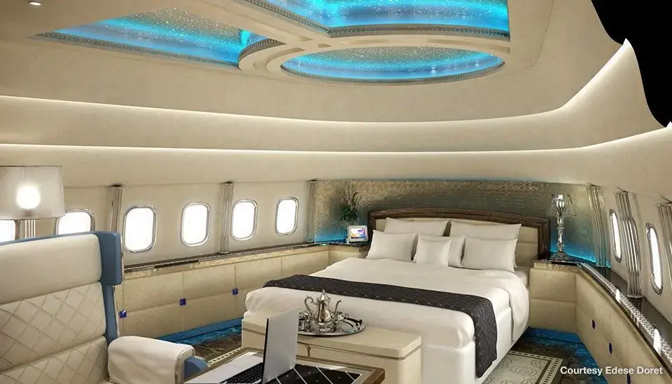 Cabina Boeing BBJ MAX 7