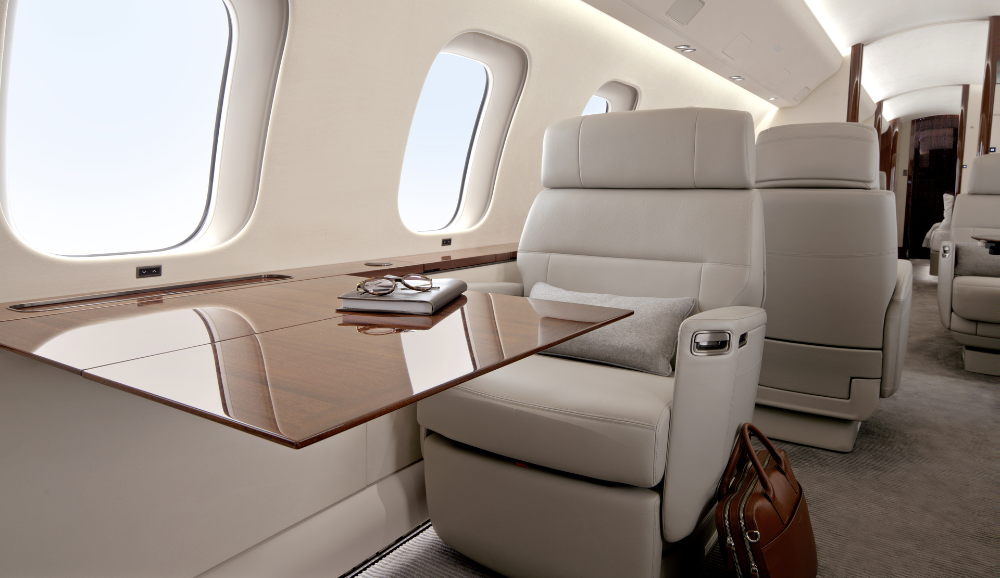 Cabina del Bombardier Global 7500