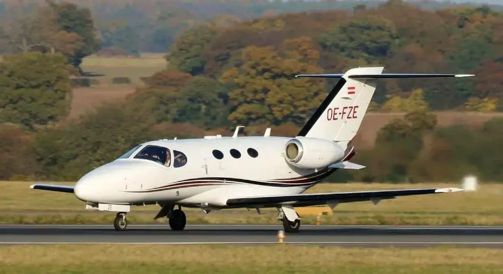 Cessna Citation Mustang a terra