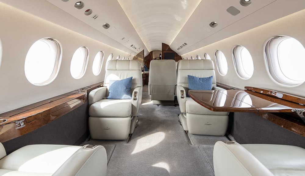 Cabina del Dassault Falcon 7x