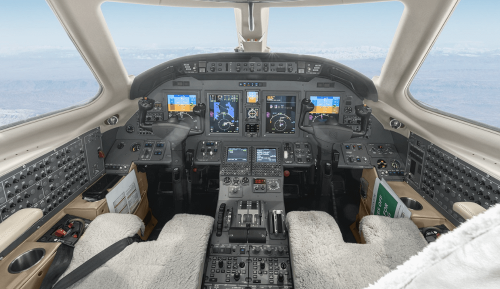 Cabina di pilotaggio del Cessna Citation XLS