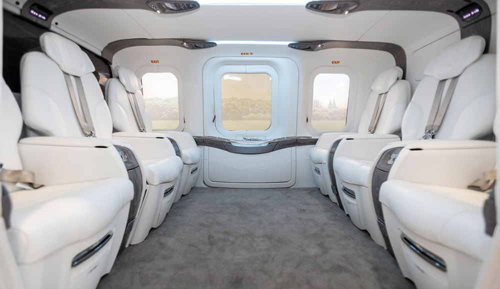Interni del Leonardo AW139