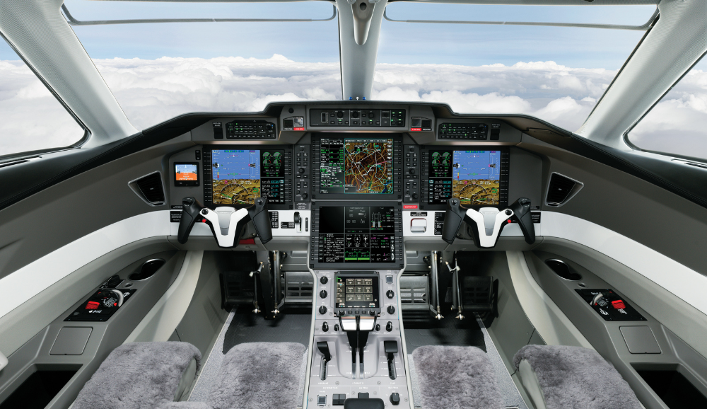 Pilatus pc-24 cabina di pilotaggio